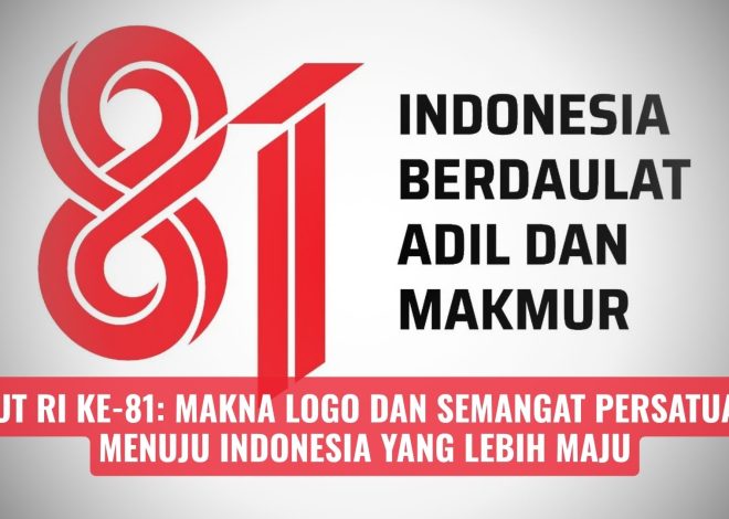HUT RI ke-81: Makna Logo dan Semangat Persatuan Menuju Indonesia yang Lebih Maju