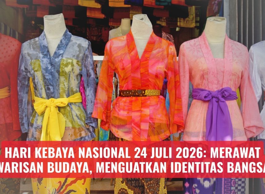 Hari Kebaya Nasional 24 Juli 2026: Merawat Warisan Budaya, Menguatkan Identitas Bangsa