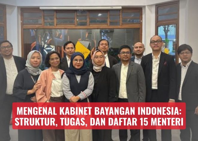 Mengenal Kabinet Bayangan Indonesia: Struktur, Tugas, dan Daftar 15 Menteri