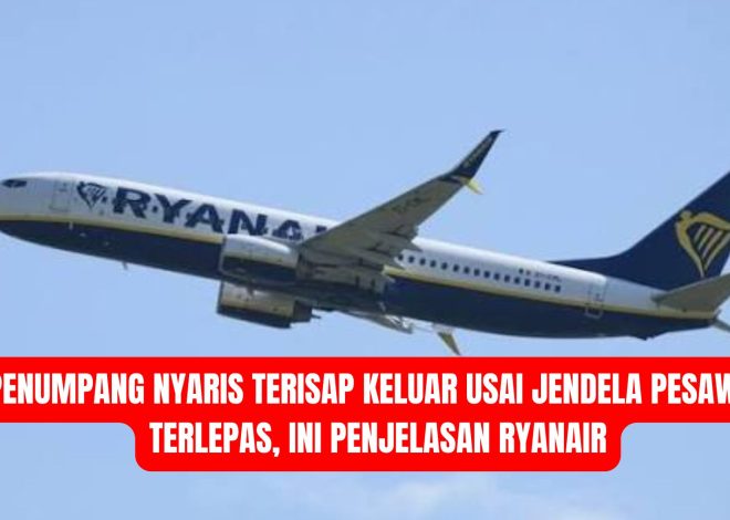 Penumpang Nyaris Terisap Keluar Usai Jendela Pesawat Terlepas, Ini Penjelasan Ryanair