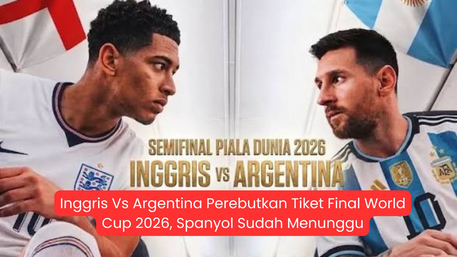 Inggris Vs Argentina Perebutkan Tiket Final World Cup 2026, Spanyol Sudah Menunggu