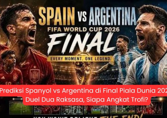 Prediksi Spanyol vs Argentina di Final Piala Dunia 2026: Duel Dua Raksasa, Siapa Angkat Trofi?