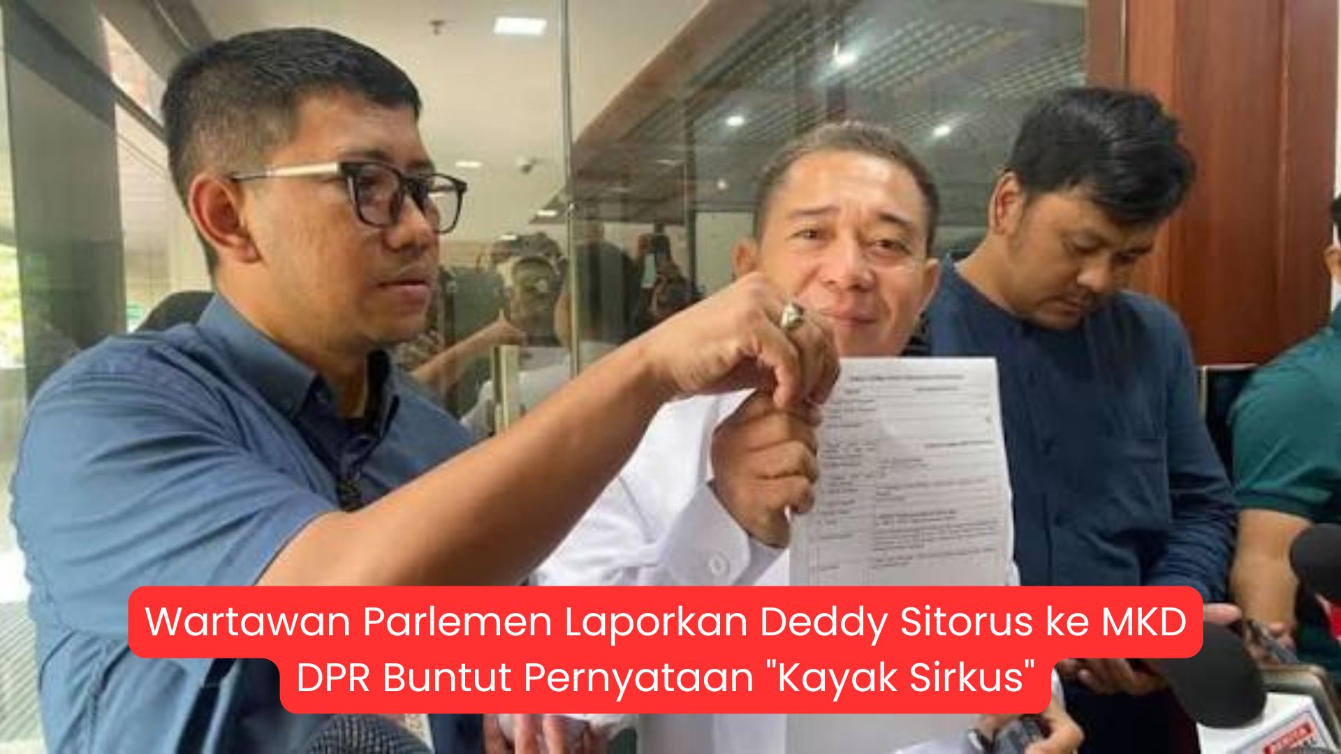 Wartawan Parlemen Laporkan Deddy Sitorus ke MKD DPR Buntut Pernyataan “Kayak Sirkus”