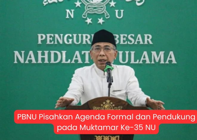 PBNU Pisahkan Agenda Formal dan Pendukung pada Muktamar Ke-35 NU