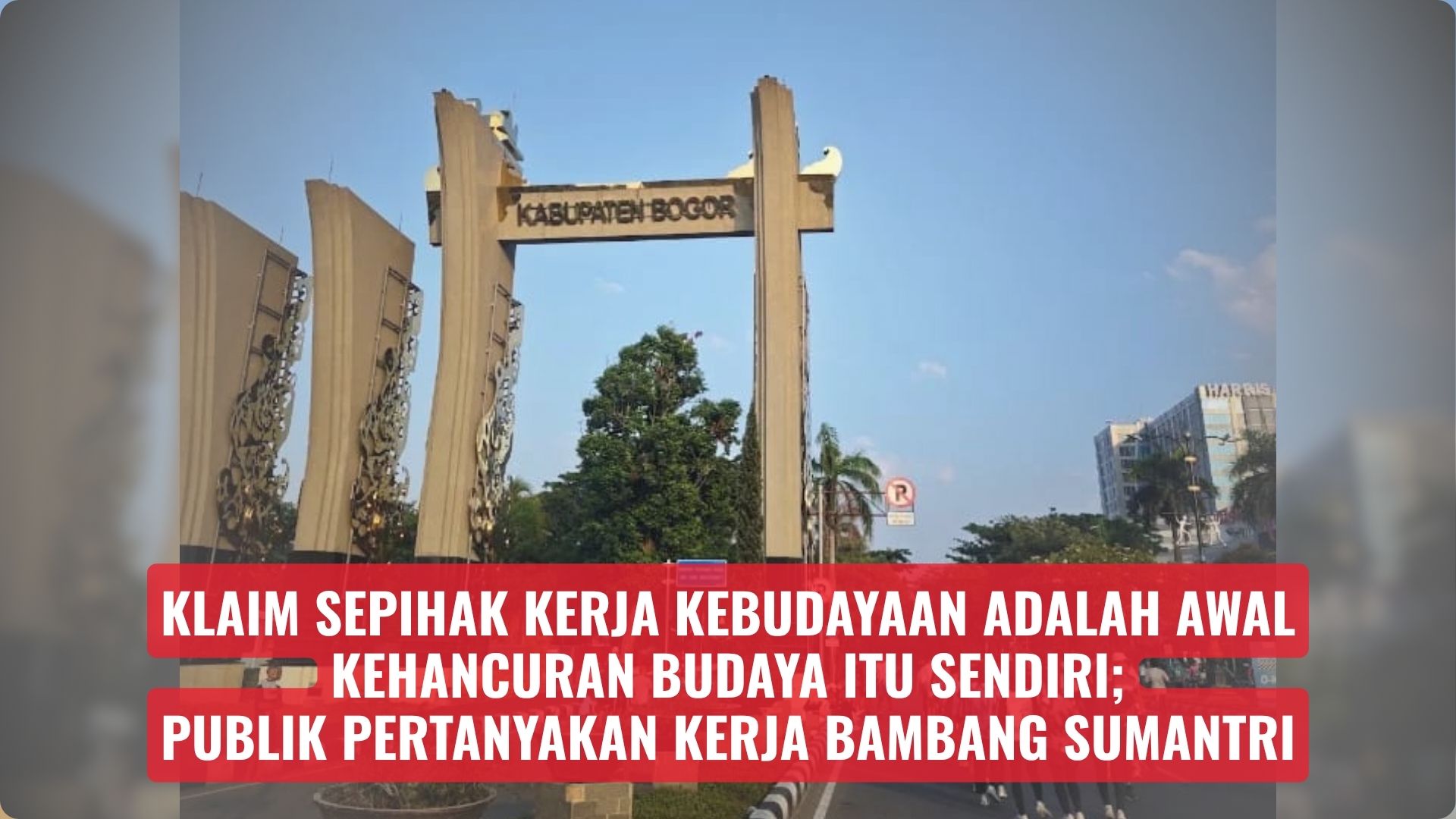 Klaim Sepihak Kerja Kebudayaan Adalah Awal Kehancuran Budaya itu Sendiri; Publik Pertanyakan Kerja Bambang Sumantri