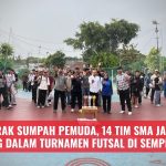 Semarak Sumpah Pemuda, 14 Tim SMA Jakarta Bersaing dalam Turnamen Futsal di Semper Barat